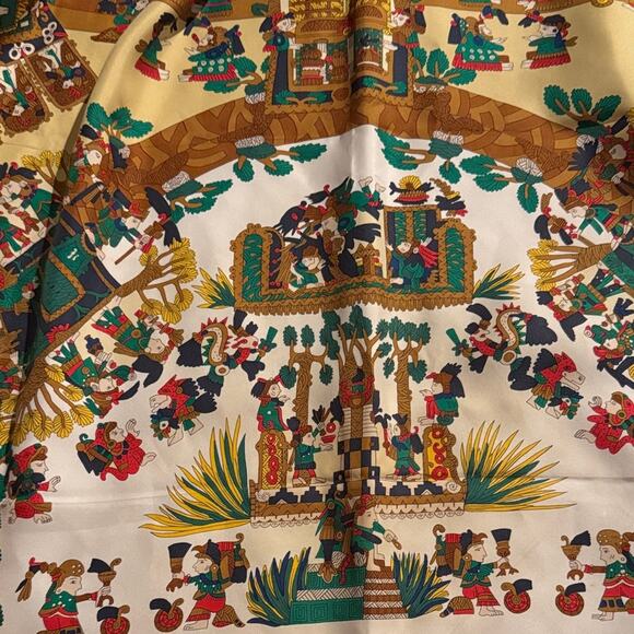 Hermes Astres et Soleils Silk Scarf - Picture 5 of 6